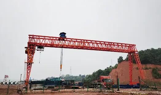 如何計算起重龍門吊到路面具體相對高度？